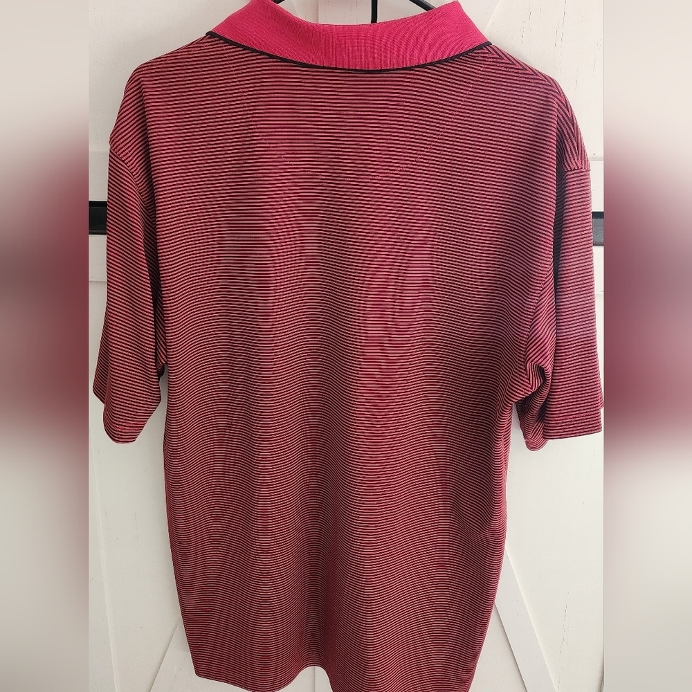 Champion's Tour Polo Shirt in Red and Black - Picture 4 of 4